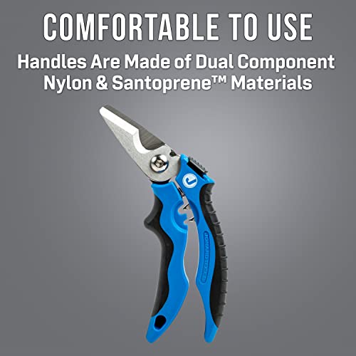 Jonard Tools KWC-700 Multi-function Kevlar® & Wire Cable Cutting Shears, 7" - style: Ultra Kevlar Cutter