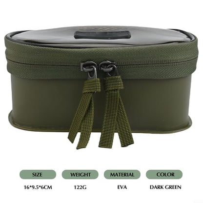 EVA Tackle Box, Thickened Waterproof Hard Case, Fishing Lure Storage Organizer for Anglers Travel Camping Outdoor Gear Accessories