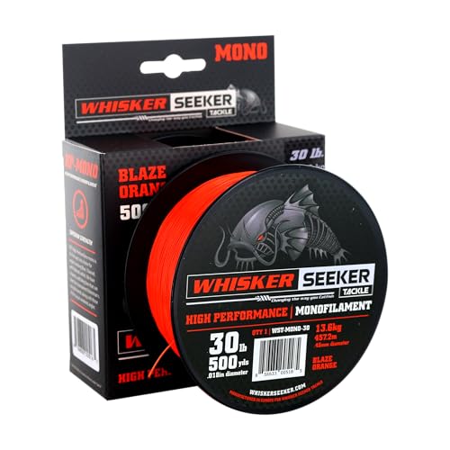 High-Vis Mono Catfishing Line - color: Sunburst, size: 500 yds