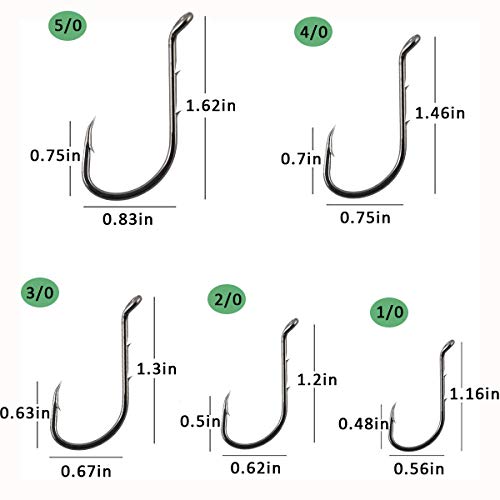 Fishing Baitholder Hooks - 100pcs Barbed Shank Sharp Strong High Carbon Steel Octopus Bait Holder Hooks for Freshwater Saltwater Live Bait Fishing - size: #4-100PCS