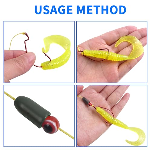 Tungsten Bullet Sinkers Fishing Weights, Flipping Sinkers Worm Weights for Bass Fishing Texas Rig, Carolina Rig, Size 1/16 1/8 3/16 1/4 5/16 3/8 1/2 oz - size: 3/8OZ-3PCS, style: Silver