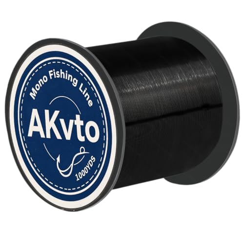 Monofilament Fishing Line, 1000 Yards, 4.5-14.5 LB Test, Fresh and Saltwater Nylon Line - color: Black, size: 0.14MM/7.0LB