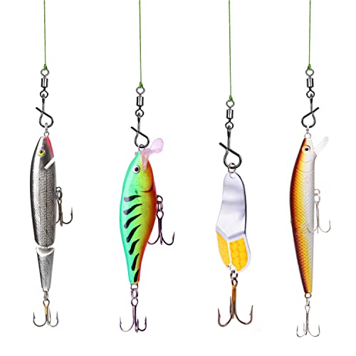 Quick Fly Fishing Snaps, 150pcs Stainless Steel No Knot Fast Snaps Quick Lure Change Clips for Flies Jigs Lures - size: Size M-0.33"-150pcs