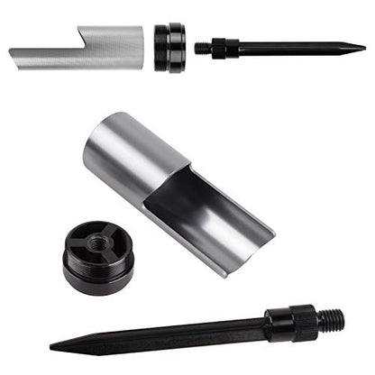 Fishing Rod Pole Holder Ground Support-1PCS/2PCS Protable Aluminium Alloy Rod Holder for Bank Fishing Spinning Casting Fishing Rod Racks - color: 2PCS