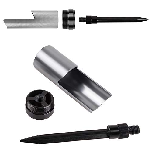 Fishing Rod Pole Holder Ground Support-1PCS/2PCS Protable Aluminium Alloy Rod Holder for Bank Fishing Spinning Casting Fishing Rod Racks - color: Grey-1PCS