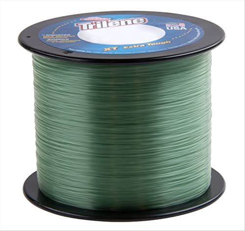 Berkley Trilene XT Monofilament Fishing Line - color: Low-Vis Green, size: 3000 yd, style: 4 Pounds