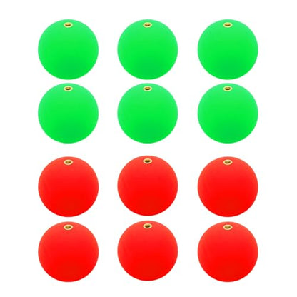 PATIKIL Fishing Bobber, Slip Foam Floats Buoy Rig Stoppers for Crappie Trout Bass Fishing - color: Green,Yellow, size: 0.9 Inch