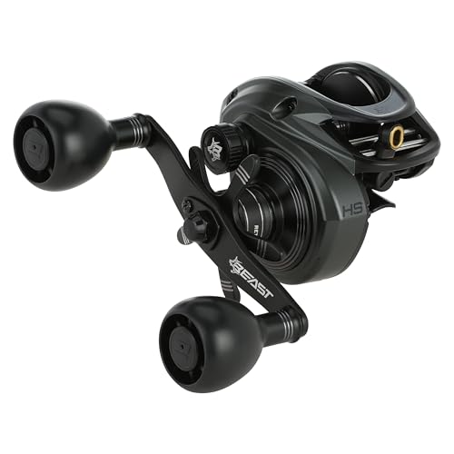 Abu Garcia Beast 300 Low Profile Baitcast Fishing Reel - style: 300 - Left Hand - High Speed