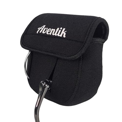Aventik Fishing Spinning Reel Cover Pouch, Fishing Reel Protective Case, Compatible with 3000-7000 Series Spinning Reels Storage, 3 Sizes Choices (1 PACK, S(UP to 3000)) - style: 1pack-s(up to 3000)