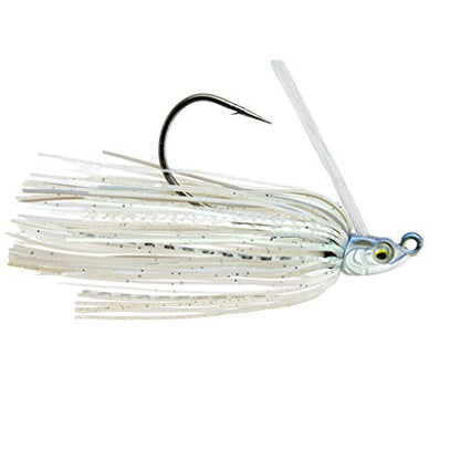6th Sense – Divine Swim Jig – Bass Fishing – Dock Skipping Swim Jig – Keel-Weighted Belly – Cover Deflecting Design - color: Pro Blue Shad, size: 1/2oz.