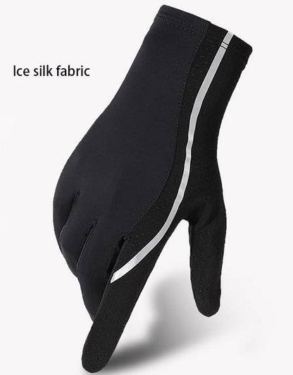 INOGIH Half-Finger Driving Gloves for Men Women,Summer Lightweight Non-Slip Sun-Gloves for Cycling Fishing Sailing Rowing - color: Black-2
