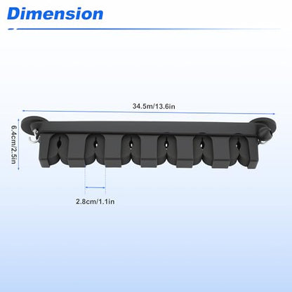 2X Magnetic Fishing Rod Holder, Magnetic Fishing Pole Storage Rack for Car Boat Truck Pickup Bed Wall Garage Door, W/ EVA Foam, Horizontally