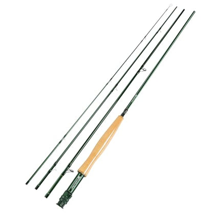 Kylebooker Fly Fishing Rod with Reel Combo Kit 3/4/5/6/7/8 Weight Starter Fly Fishing Outfit with Rod Bag - size: 5wt 9‘0“ 4pc Rod,5/6 Reel