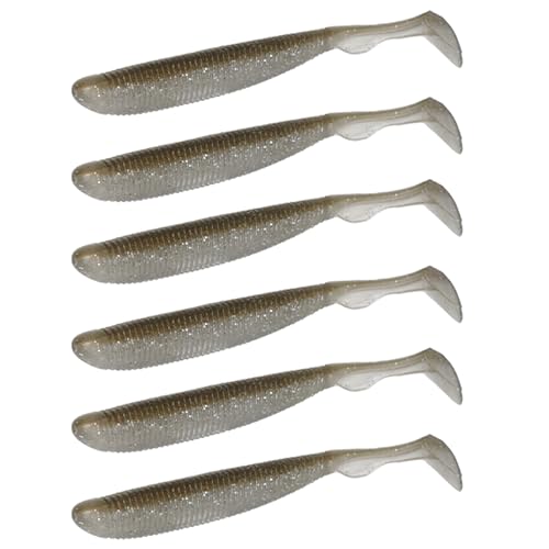 Duckett Fishing Subtle Tail Swimbait - color: Tennessee Shad Special, size: 3.8"