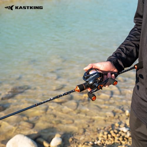 KastKing Zephyr Finesse Fishing Rods – BFS Baitcasting & Spinning Rods, IM6 Graphite, Extra Twin-Tip, 2pc & 3pc Travel Design, Ultra-Light Lure Casting, Stainless Steel Guides with Zirconium Rings - size: 6'3"- UL- Fast (2pcs+ Extra Tip), style: Bait Fine