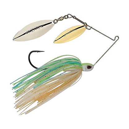 Berkley Power Blade Compact Fishing Spinnerbaits - color: Pretty One/Gold + Silver, size: 3/8 oz - Willow Willow