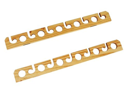 Old Cedar Outfitters Solid Pine Fishing Rod Rack for Wall and Ceiling Storage (Wall/Ceiling) - color: Ceiling/Wall