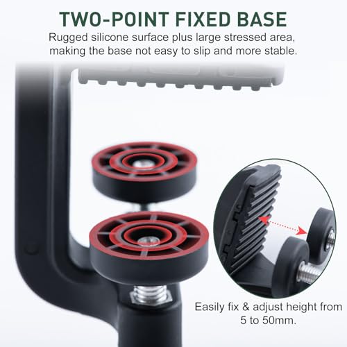 Goture Fishing Line Spooler for Fishing Reel, Fits Spools up to 5.9 in Fishing Spooler, Available in Two Lengths Fishing Reel Line Spooler, Adjustable Friction Machine Spooling Station System - color: Fishing Line Spooler