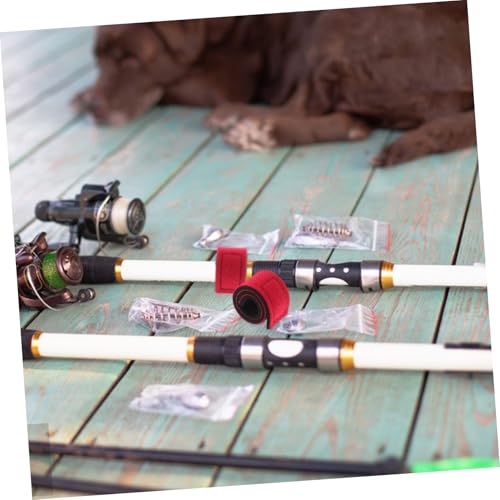 5Pcs Fishing Rod Ties Elastic Slip Fishing Rod Straps for Secure Rod Fixing Convenient Sticky System Durable for Outdoor Use Band