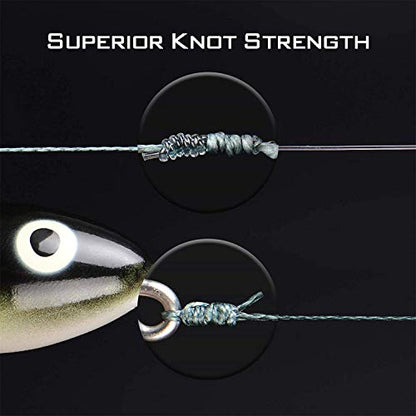 AirFly Super Cast Crabbing Braided Line - 50LB, 328 Yards (300M), Orange - High Strength, Low Memory, Saltwater Fishing Line for Fishing, Crab Trap, Snare