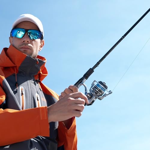 Piscifun NautiX Spinning Reel, Aluminum Spinning Fishing Reel, CNC Aluminum Gear, 33LBs Max Drag, 8+1 Sealed BB, 6.0:1/5.4:1 Gear Ratio, Smooth Powerful Freshwater Saltwater Reel - size: 5000