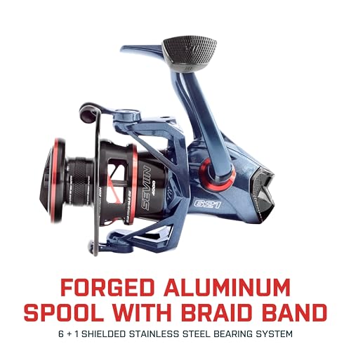 SEVIIN GSW Saltwater Spinning Reel - Engineered for Ultimate Durability, Corrosion Resistance & Dependability in Harsh Saltwater Conditions, Smooth Operation & Elite Performance - style: 4000 W/ 6.0:1 Gear Ratio