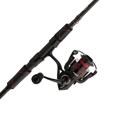 Penn Fierce IV Spinning Reel and Fishing Rod Combo - size: 6000 Size Reel - 9' - Medium Heavy - 2pc, style: Fierce IV Le