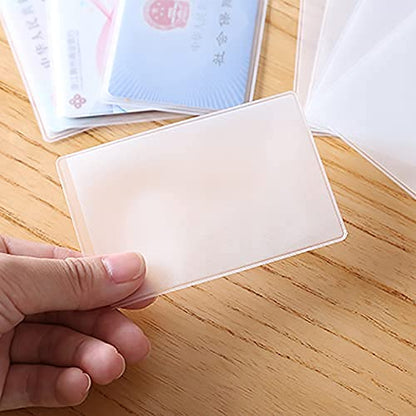 Waterproof New Medicare Card Holder Protector Sleeve | for Credit Card License ID Business Card and Social Security Card Protector,6 Pack - size: 6pcs