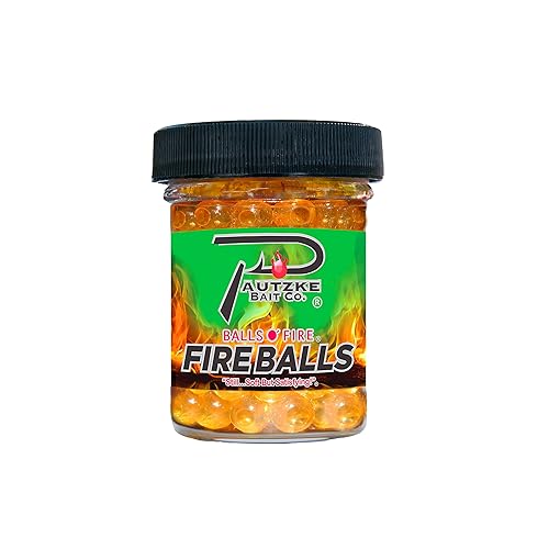 Pautzke Bait Pautzke Fire Balls - color: Gold/Shrimp