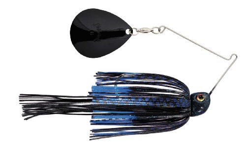 Strike King Tour Grade Night Spinnerbait - color: Black Blue