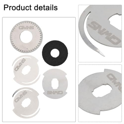 Fishing Reel Repair Kit for Metanium Right Hand-Baitcasting Drag-Clicker-WASHERs-Set, with Carbon Fiber System, Stainless Steel Parts, for Smooth Drag Control