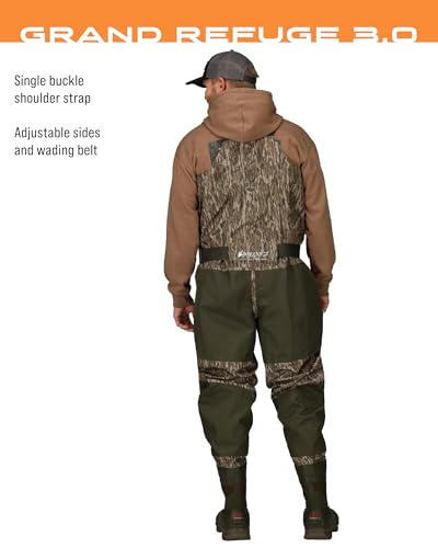 FROGG TOGGS Men's Grand Refuge 3.0 Waterproof Bootfoot Wader for Hunting with Removable Insulation Liner