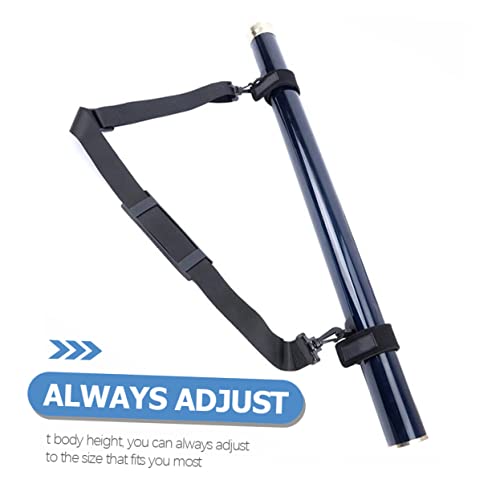 DECHOUS 1Set Creative Fishing Rod Fixed Band Adjustable Shoulder Strap for Comfortable Carrying Fishing Supply for Fishermen Easily Folds for Convenience