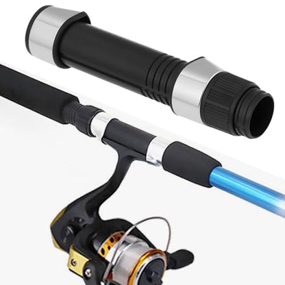 ECSiNG 2 Pack Fishing Rod Reel Seat Compatible with Most Spinning and Casting Reels 16 mm and 18 mm Black