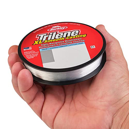 Berkley Trilene XL Monofilament Fishing Line - color: Fluorescent Clear/Blue, size: 300yd, style: 4lb Test