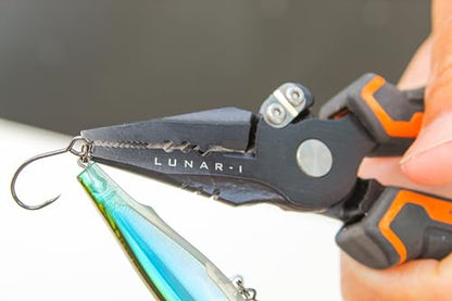 danco Lunar-I Launch Fishing Pliers and Filet Knife Kit, Includes 7" Micro Flex Filet Knife, 6.5" Carbon Steel Pliers, and a 3" Micro-Serrated Braid Scissors