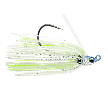 6th Sense – Divine Swim Jig – Bass Fishing – Dock Skipping Swim Jig – Keel-Weighted Belly – Cover Deflecting Design - color: Sexified Shad, size: 1/4oz.
