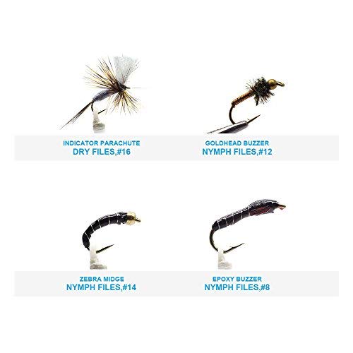 YZD Best Selection Flies Box - color: 60pcs Deluxe Box
