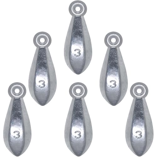 Fishing Weights Sinkers Bank Sinkers | Ocean Saltwater Surf Fishing Gear Fishing Assortment 1oz 2oz 3oz 4oz 5oz - style: 3oz-6pcs