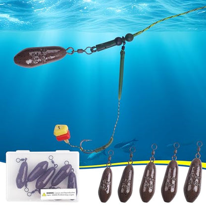 Carp Fishing Weight Sinkers,Coated Tapered Flat Pear Carp Fishing Sinkers with Rolling Swivel Carp Coarse Fishing Gear Tackle 2oz 2.5oz 3oz 3.5oz 4oz - size: 3.5oz-4pcs, style: Water Drop Shape