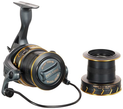 Penn Surfblaster III Longcast Fishing Reel - Long Distance Spool Surf Casting Reel for Saltwater Beach and Rock Fishing