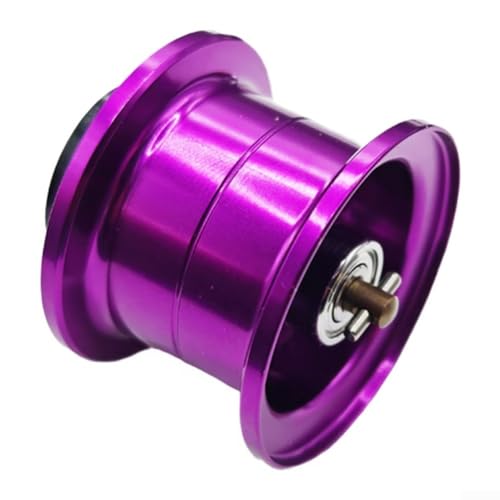 Modified Spool for Daiwa Alphas SV TW 21 22 Baitcasting Reel, 7075 Aluminum Alloy Lightweight Part 7.7g, Jigging Finesse Bass Trout Fishing Replacement Accessory - color: red