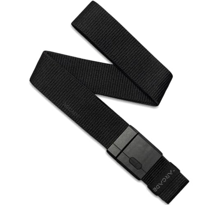 Arcade Belts Adventure Mag Unisex Belt: Heavy Duty Stretch, Metal Free Buckle - color: Aero Mag - Black