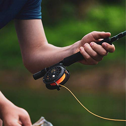 Martin Caddis Creek Fly Fishing Reel, Reinforced Aluminum Spool with Push Button Release