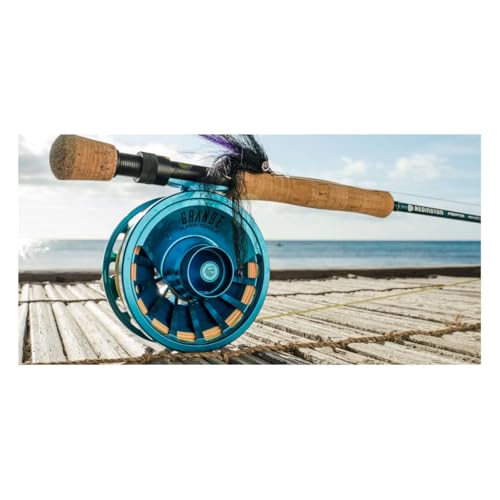 Redington Grande Fly Fishing Reel, Heavyweight Big Game Fly Reels, Freshwater and Saltwater, Super-Torque Drag System, Marine, 9/10/11 - color: Marine, size: 9/10/11