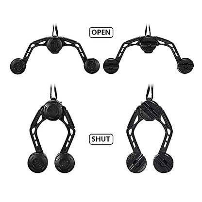 SYCOOVEN Knot Assist GT Knotter Leader Connection Knot Assist 2.0 for FG Knot Braided Line to Leader Connection Fishing Knot Tying Tool for Braid to Monofilament Leader Connections(B)