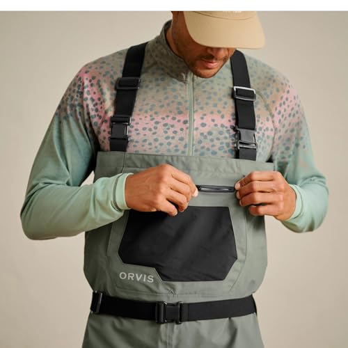 Orvis Men's Clearwater Bootfoot Wader Felt | 30K/8K Rating, Convertible Fit & Smart Storage, Lightweight 4-Layer Waterproof Breathable Fabric - size: X-Large / 12