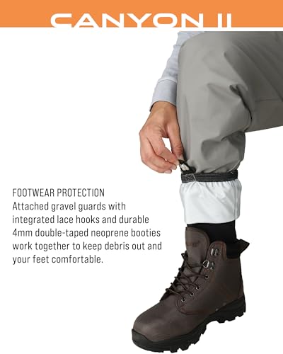 FROGG TOGGS Canyon II Breathable Waterproof Stockingfoot Fishing Chest Wader for Fishing - size: Large