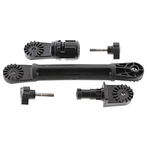 Scotty #429 Extended Gear Head Adapter , BLACK | Fishing Accessory, Heavy-Duty Nylon, Kayak Accessories, Rod Holder Extender