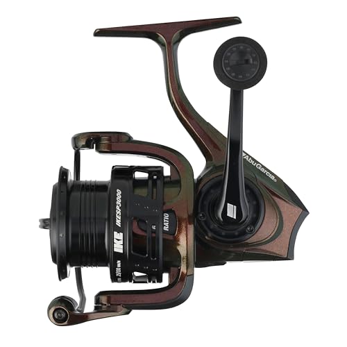 Abu Garcia IKE Signature Spinning Reel, Reliable Freshwater Fishing Reel, Durable & Lightweight Aluminum Construction, Everlast Bail System - size: 3000, style: New Model